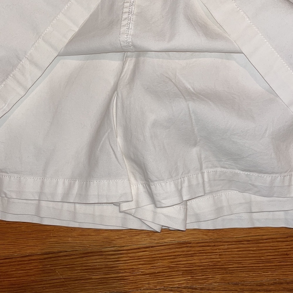 Dockers size 16 cotton skirt with built in shorts, pockets with rope accessory - Picture 3 of 7